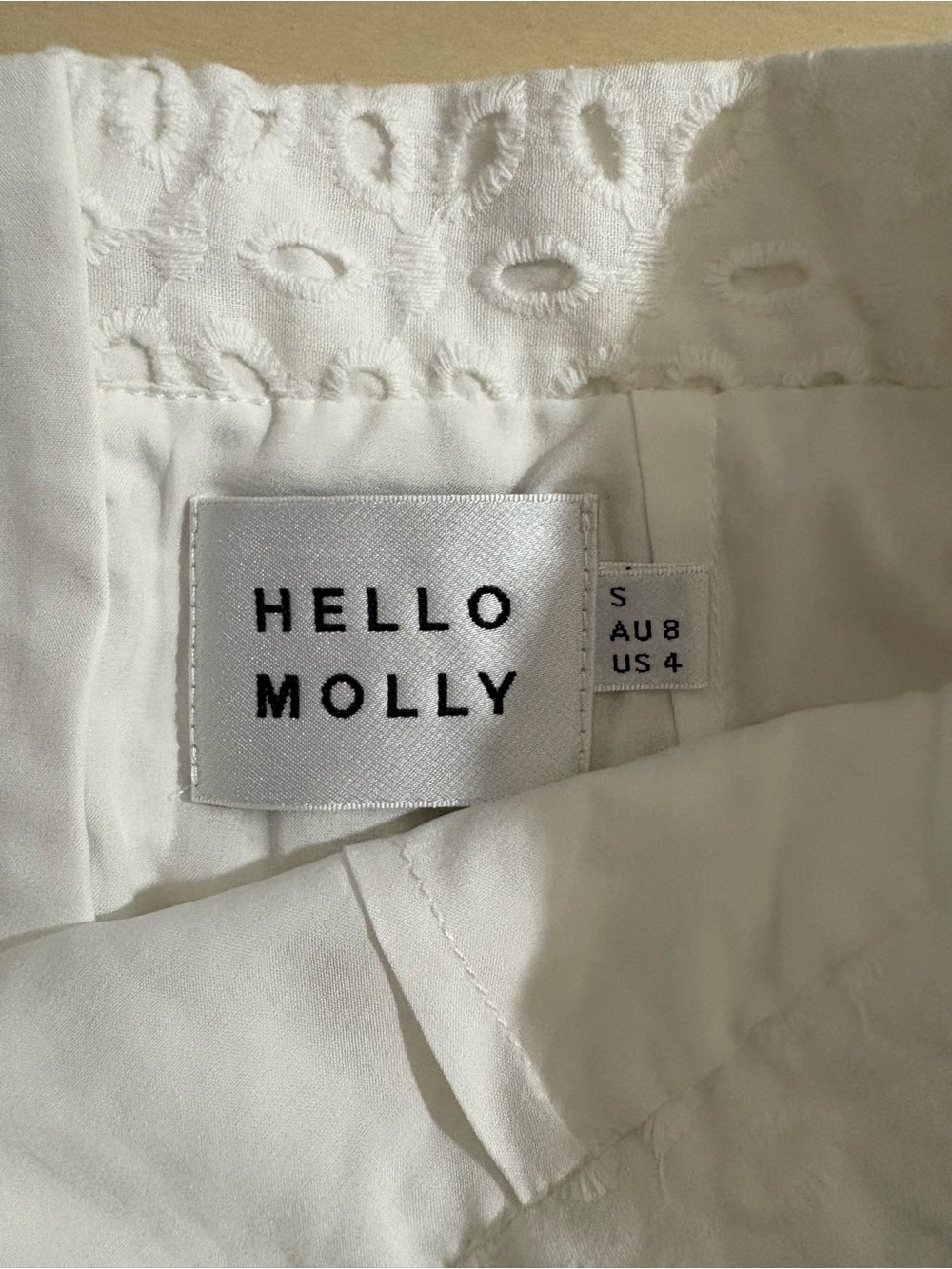 Hello Molly LA On My Mind Eyelet Maxi Skirt - Picture 4 of 9